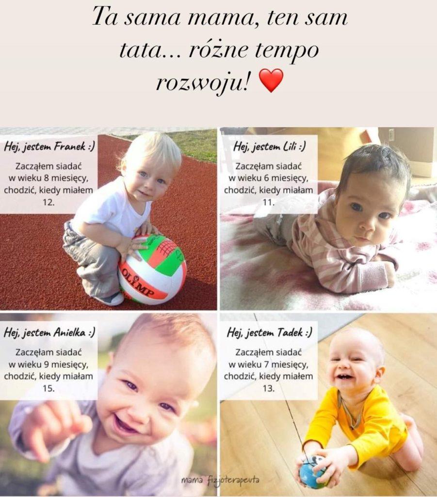 ta sama mama, ten sam tata - różne tempo rozwoju!