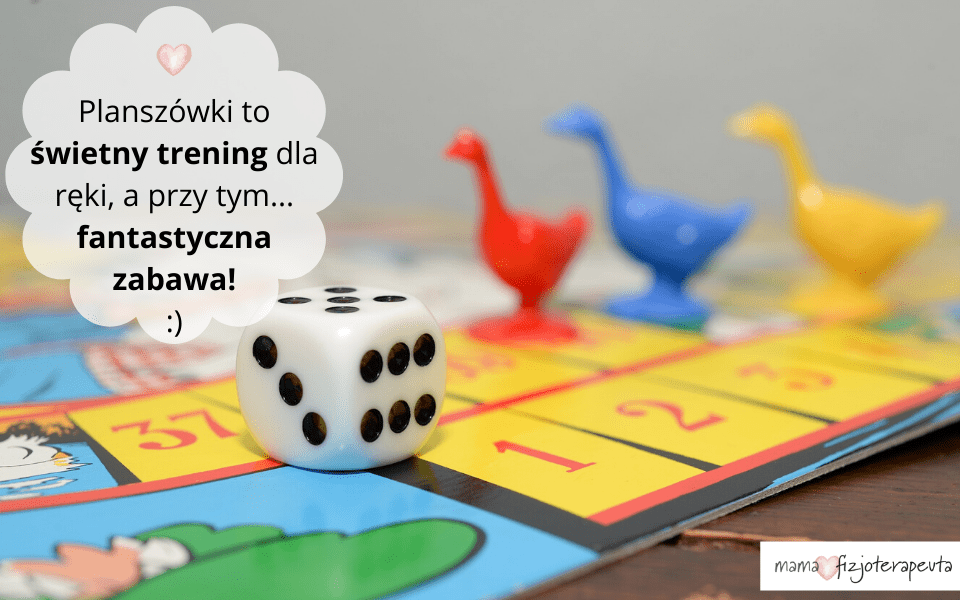 planszówki jako świetny trening motoryki małej