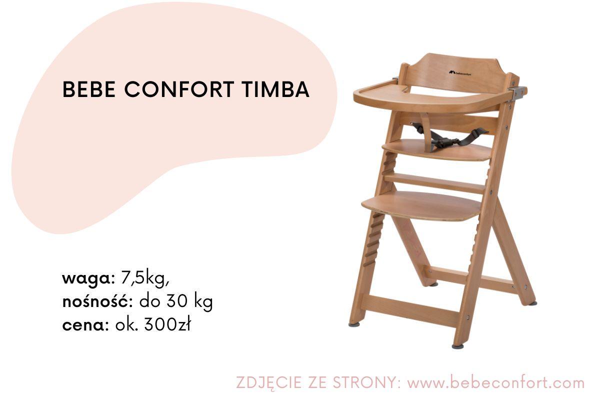 Krzesełko do karmienia Babe Confort Timba
