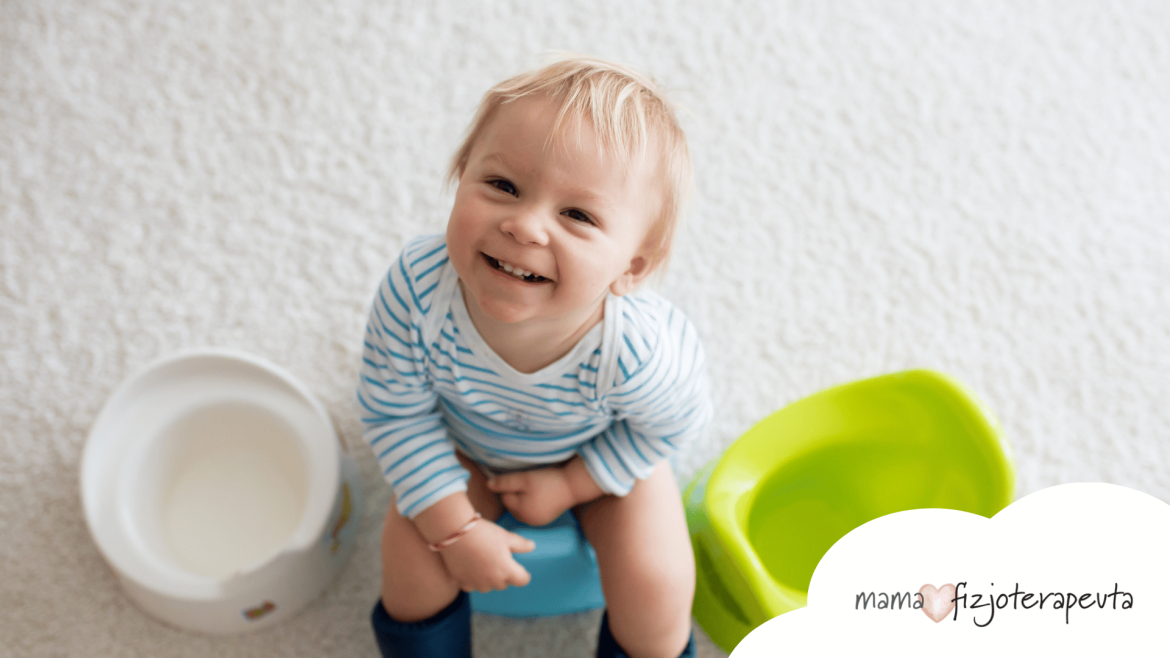 Dziecko na nocniku. Dzienne odpieluchowanie dziecka. Jak i kiedy odpieluchować dziecko. Mama Fizjoterapeuta