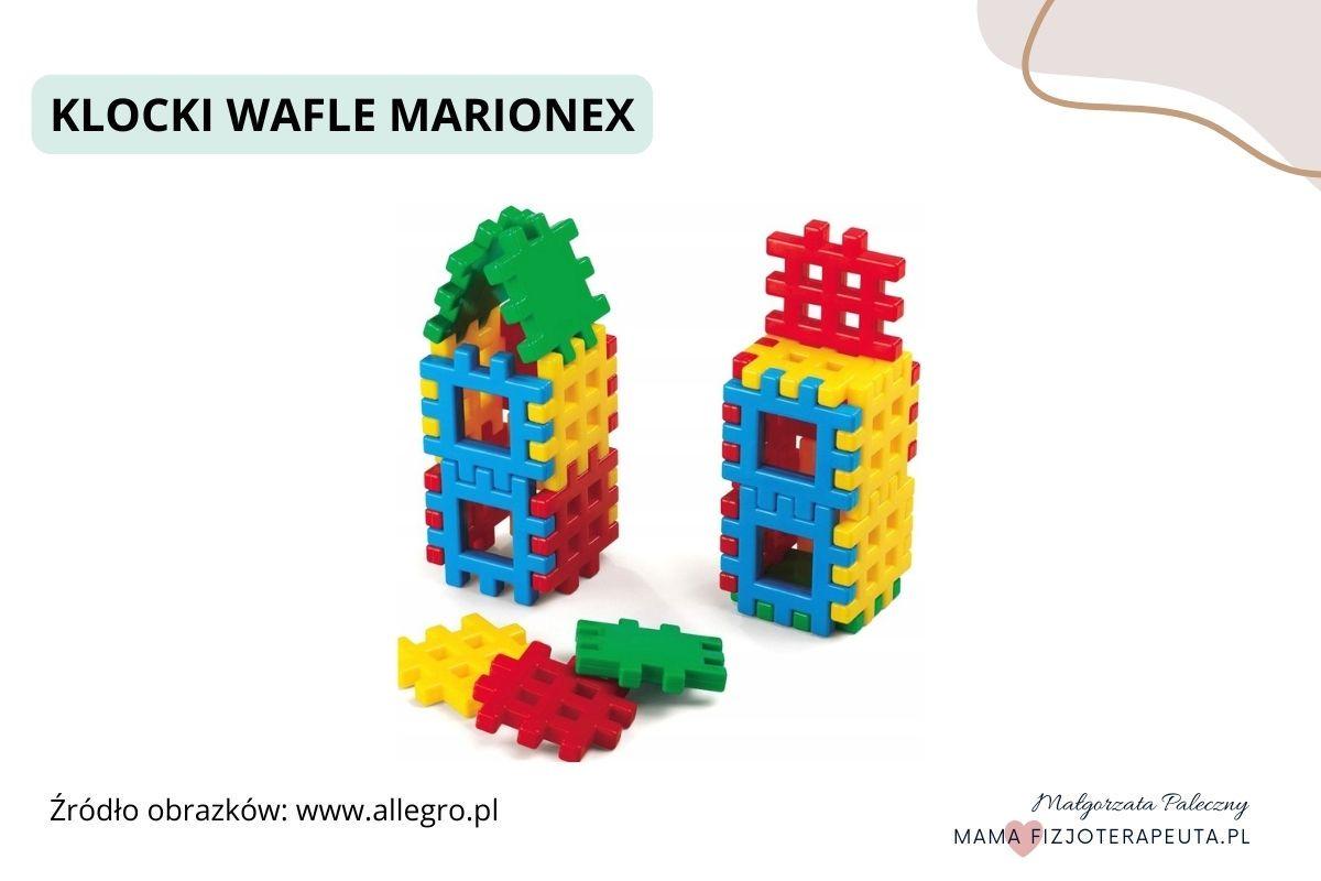 klocki wafle marionex