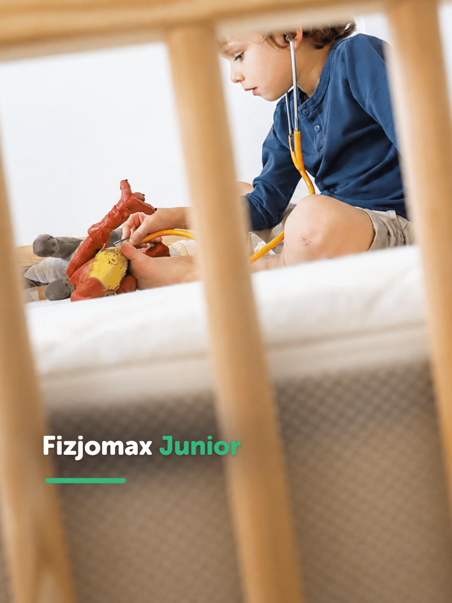 Siatka wentylacyjna 3D w materacu Fizjomax Junior